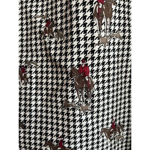 Vintage Talbots Equestrian Horse cotton Pencil Skirt - Picture 6 of 7